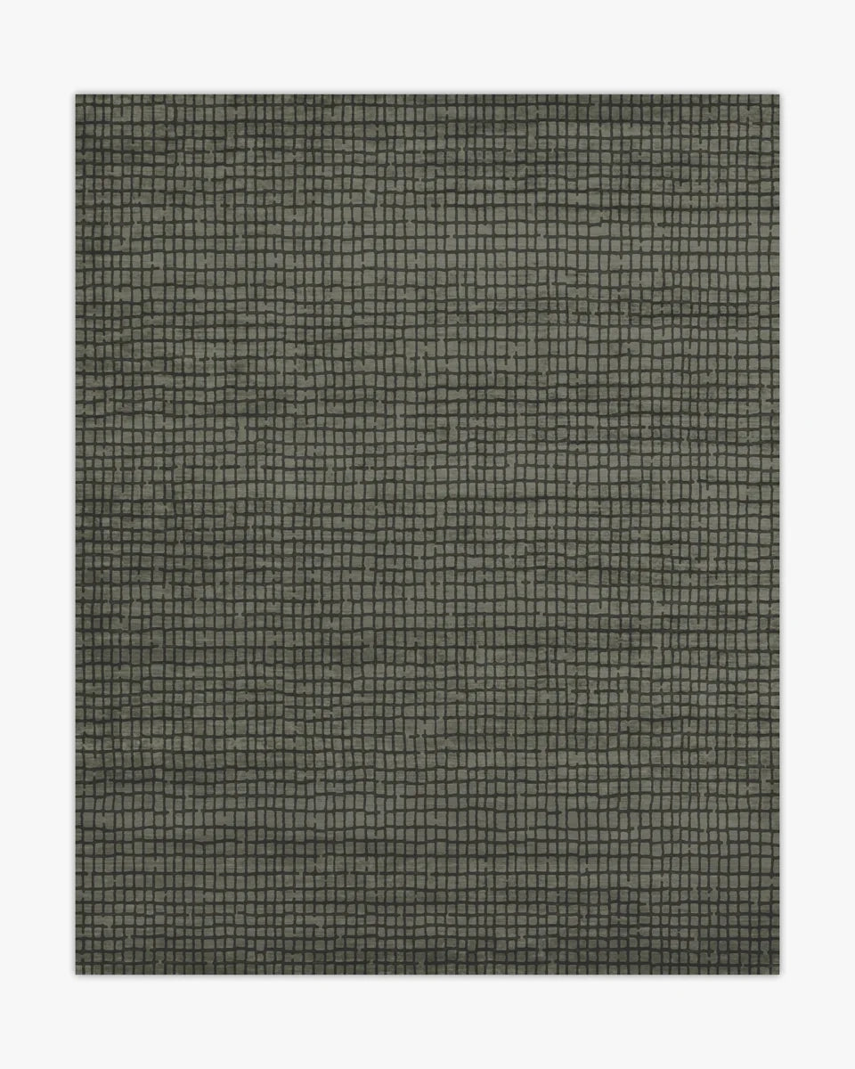 La Jolla Canopy Green Flooret Classic washable rug