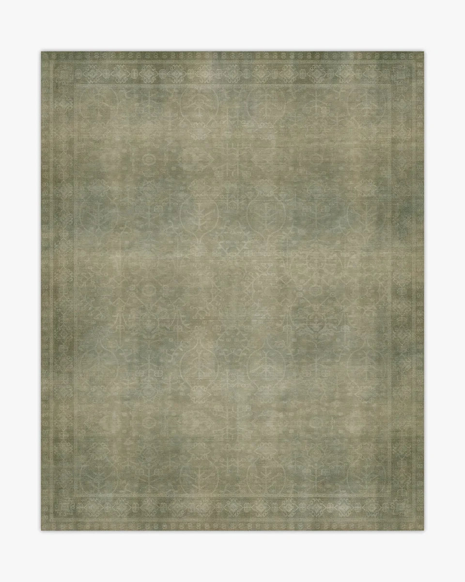Palomar Juniper Green Flooret Classic washable rug