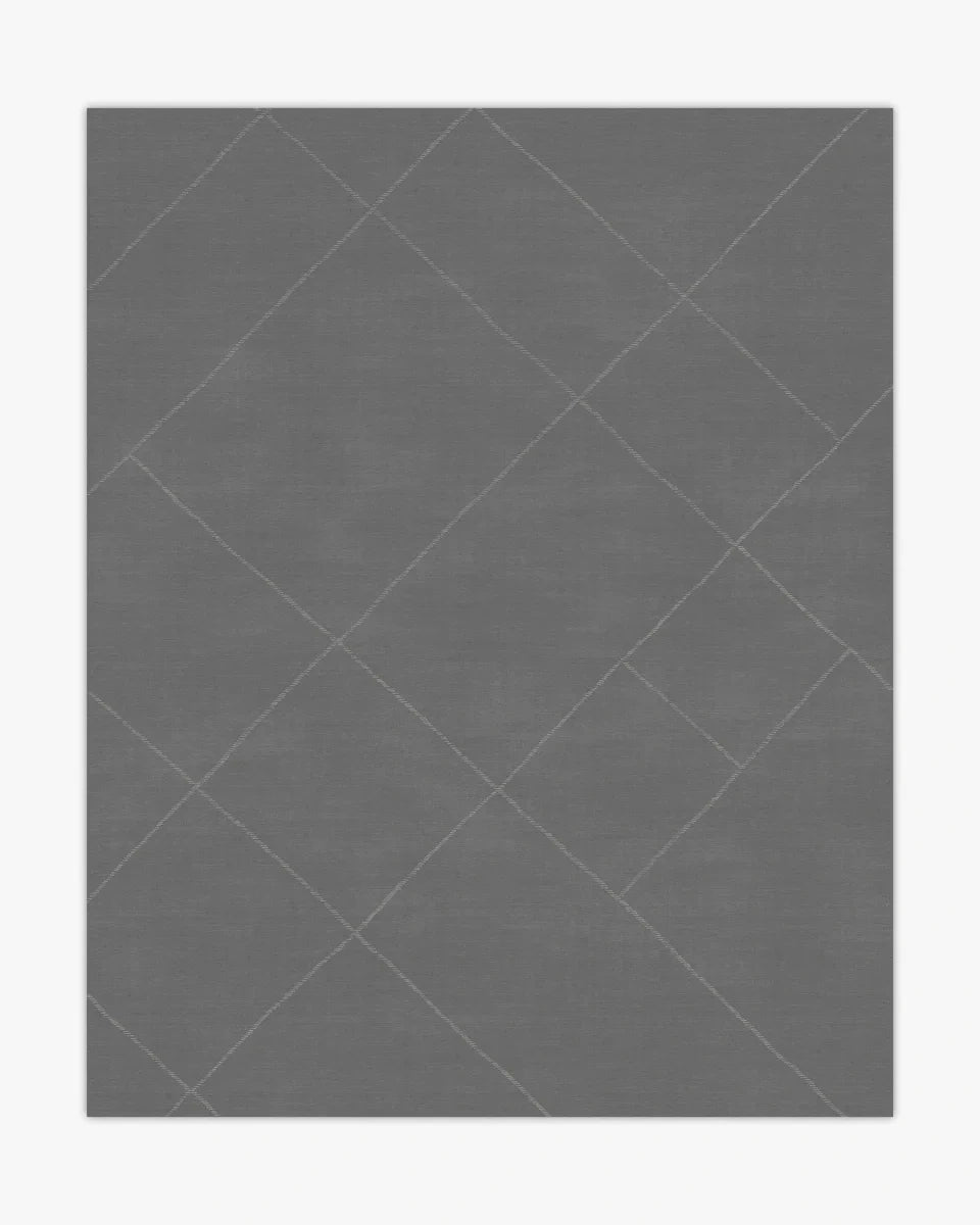 Torrey Soft Charcoal Flooret Classic washable rug